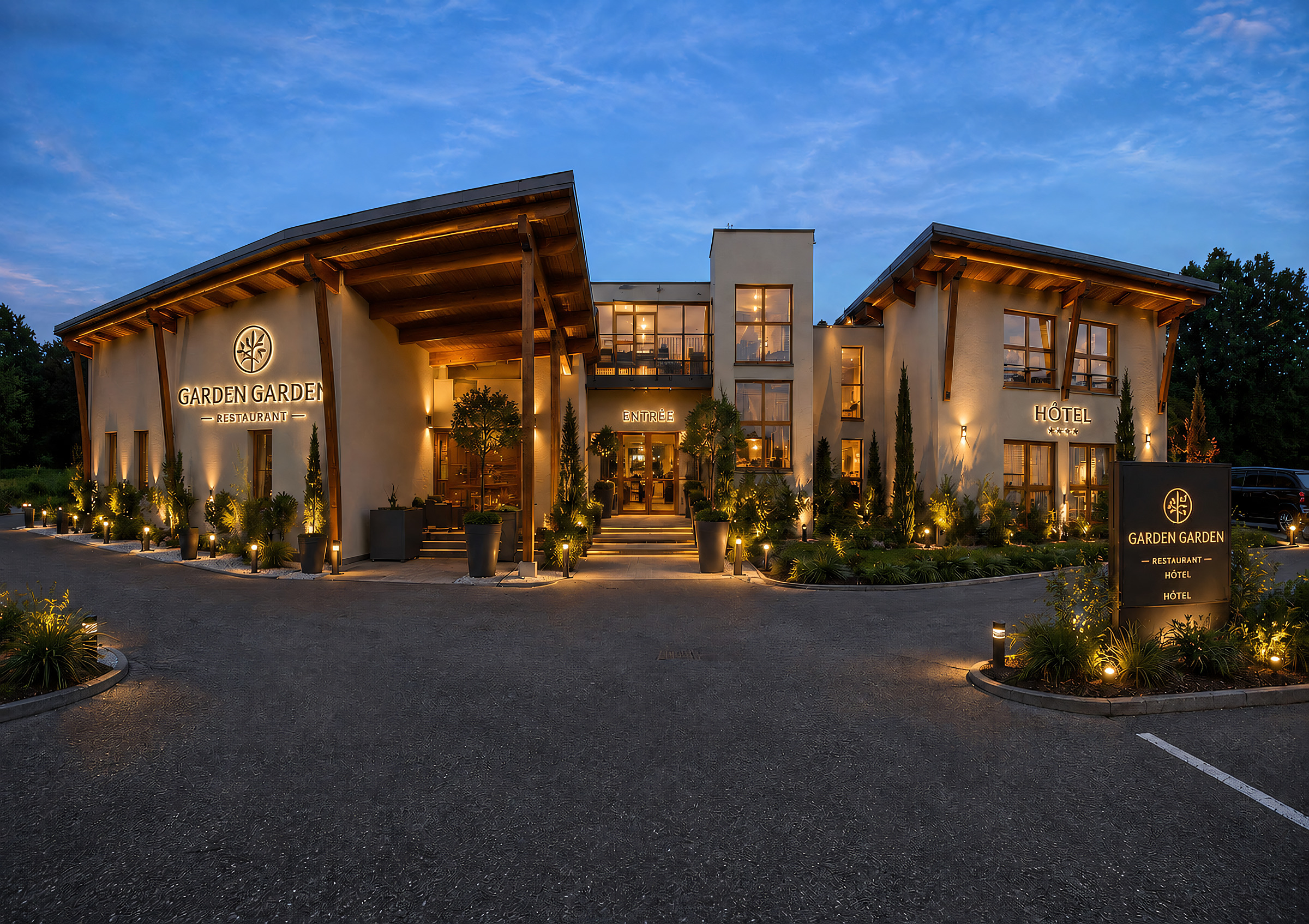 Garden Garden — Bar, Restaurant & Chambres